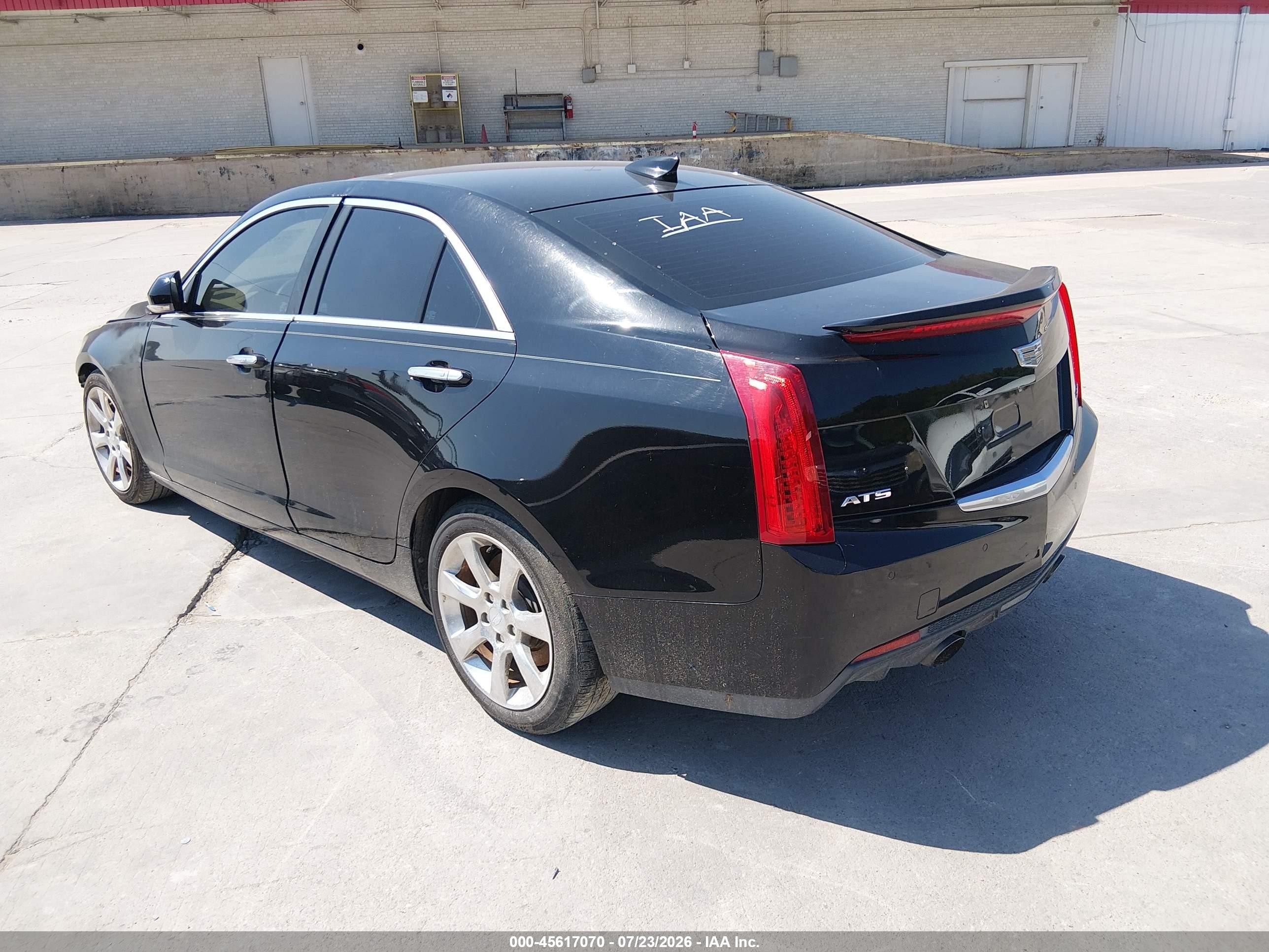 2015 Cadillac Ats Luxury Black vin: 1G6AB5SX0F0131186