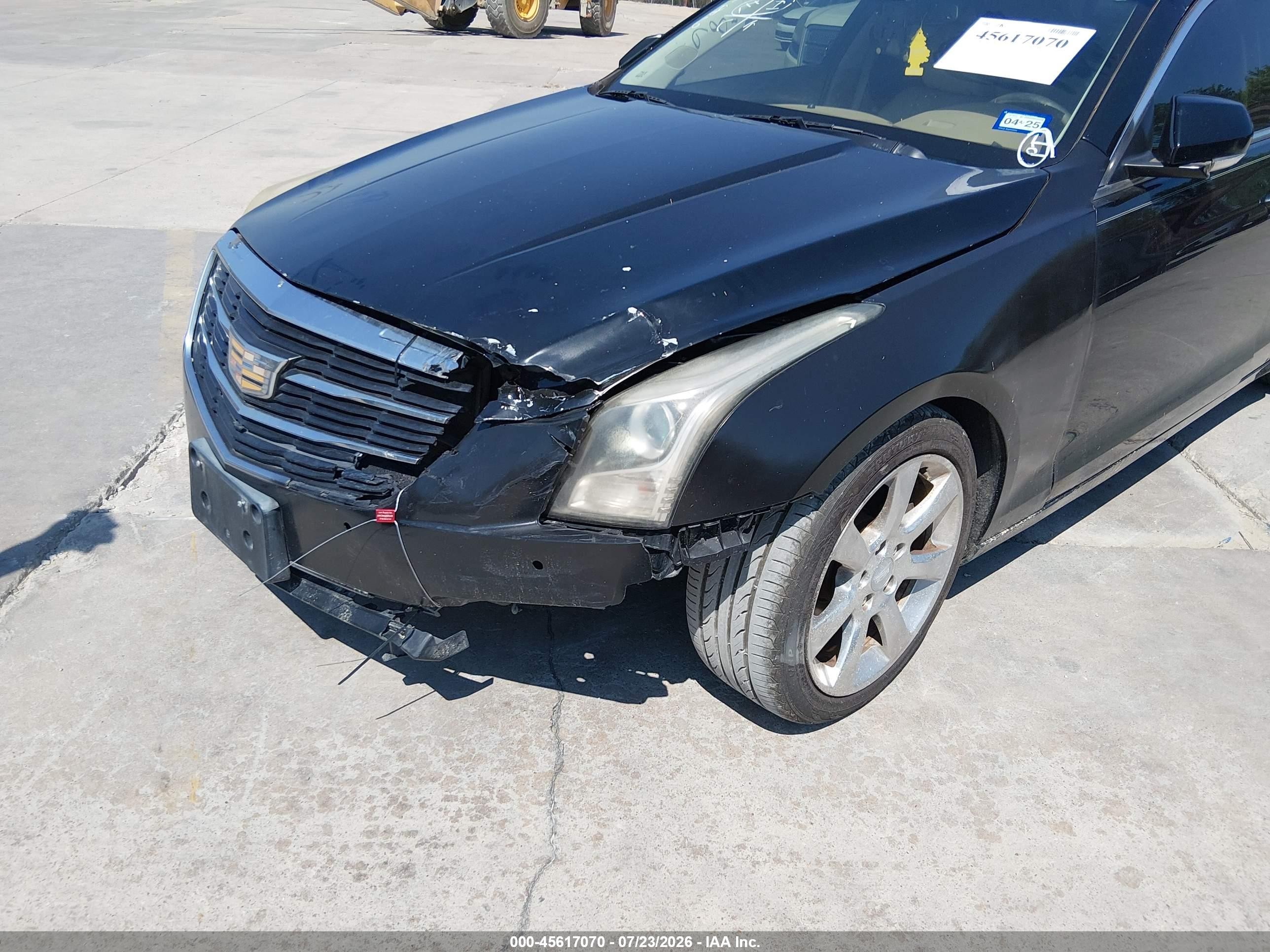 2015 Cadillac Ats Luxury Black vin: 1G6AB5SX0F0131186