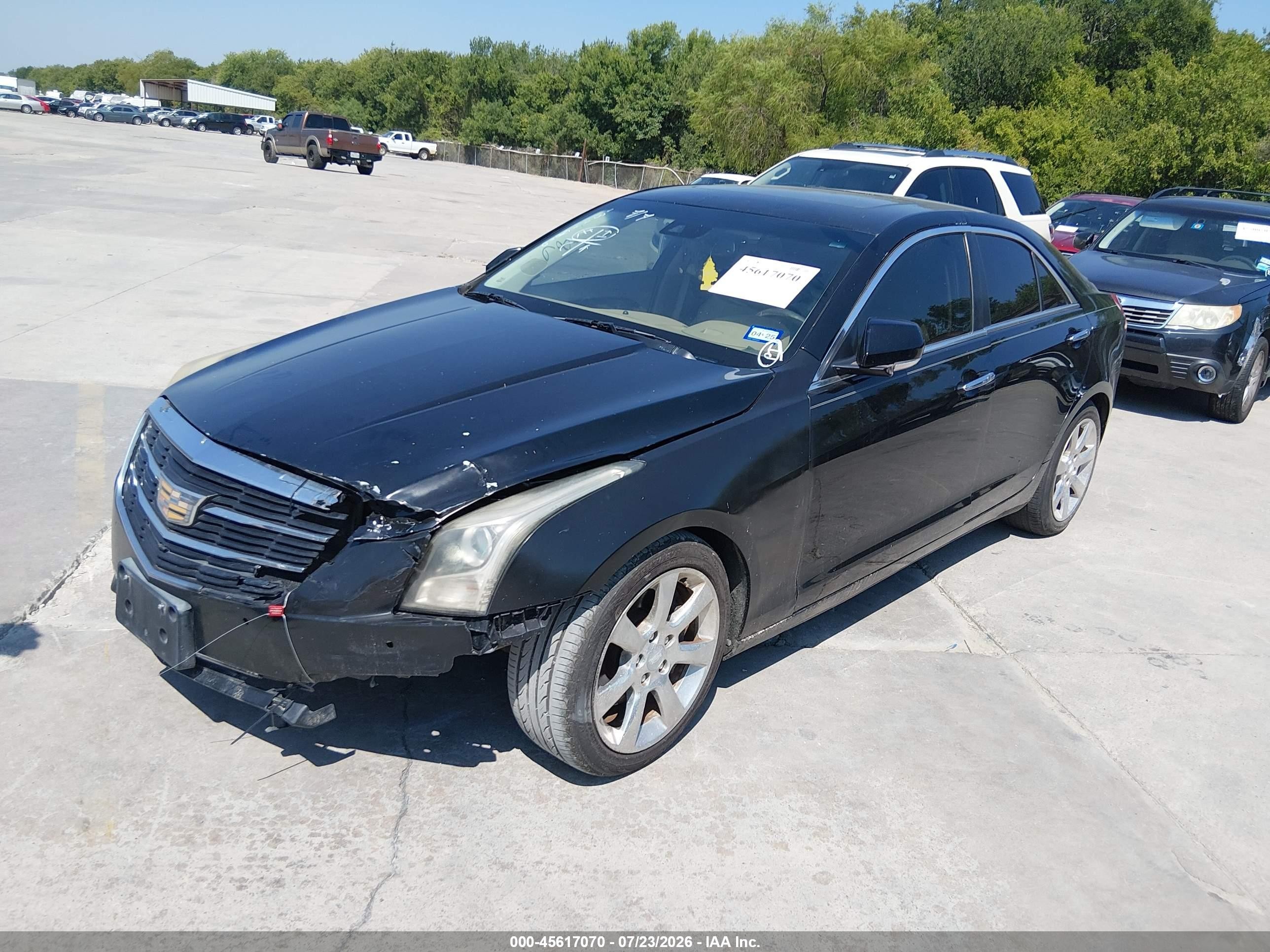 2015 Cadillac Ats Luxury Black vin: 1G6AB5SX0F0131186