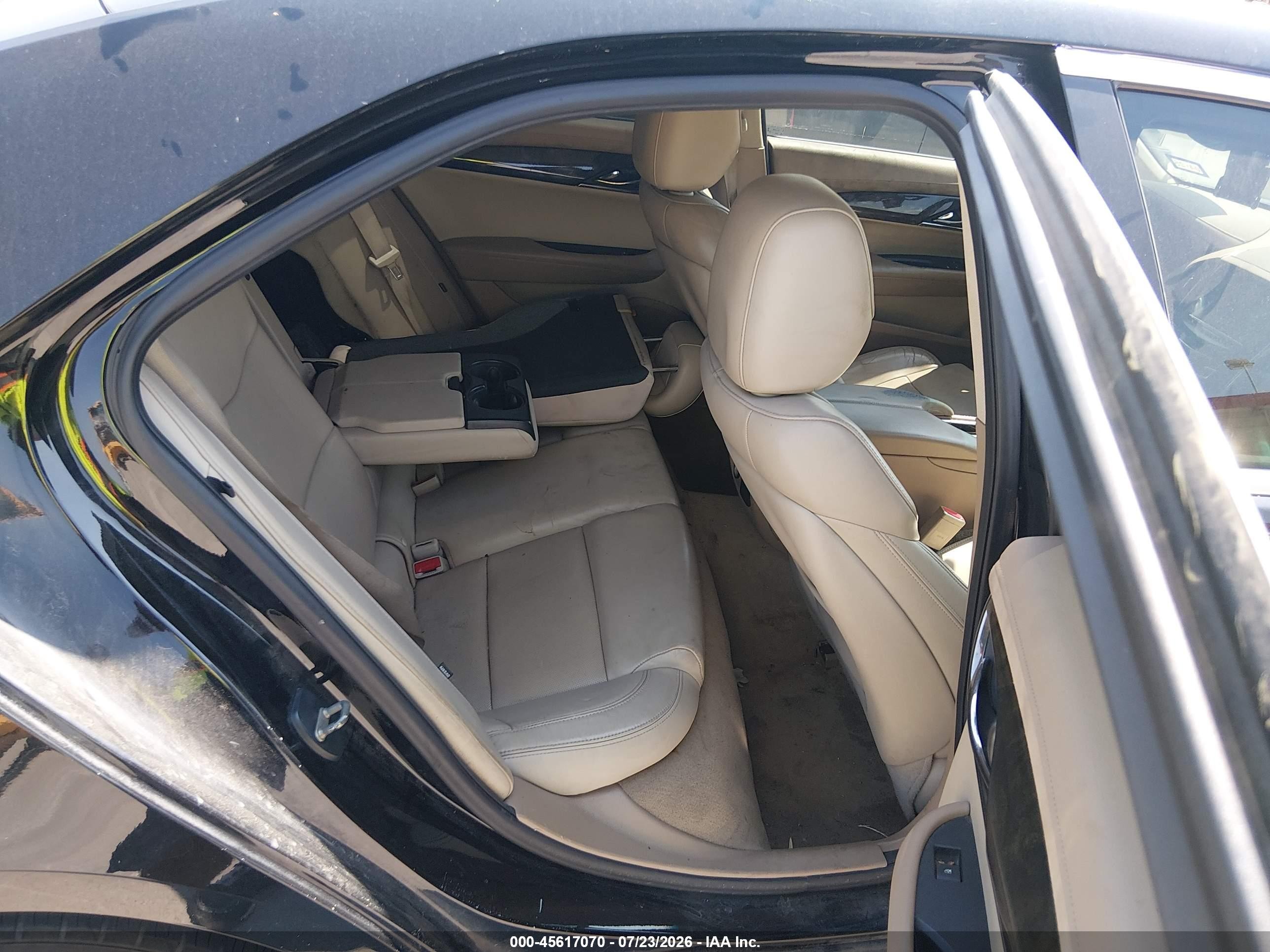 2015 Cadillac Ats Luxury Black vin: 1G6AB5SX0F0131186