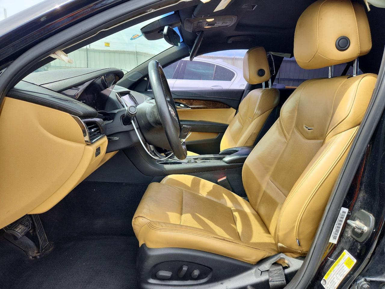 2014 Cadillac Ats Luxury Черный vin: 1G6AB5SX1E0129686