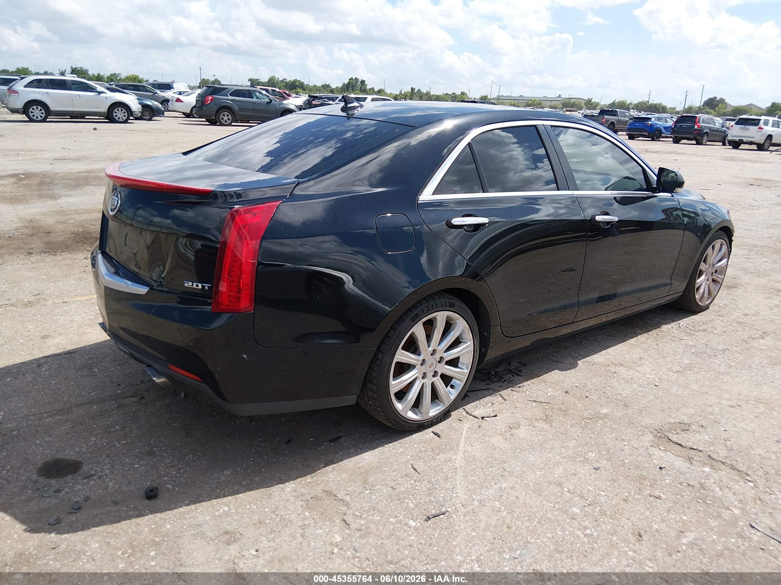 2013 Cadillac Ats Luxury Silver vin: 1G6AB5SX3D0169394