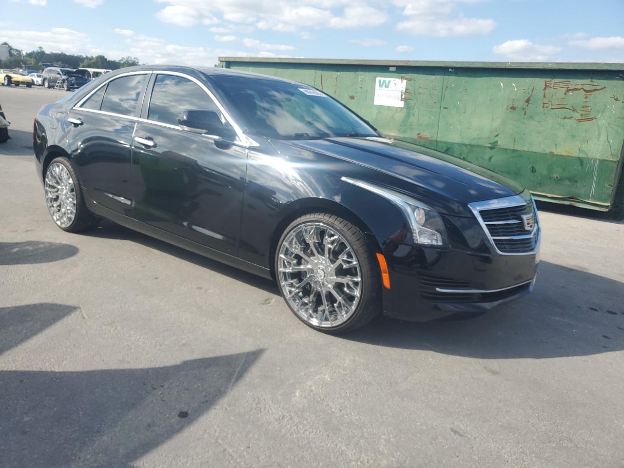 2018 Cadillac Ats Luxury Черный vin: 1G6AB5SX3J0104833