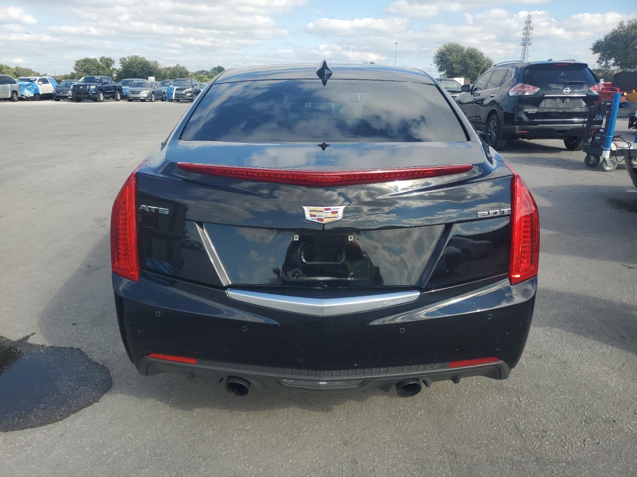 2018 Cadillac Ats Luxury Черный vin: 1G6AB5SX3J0104833