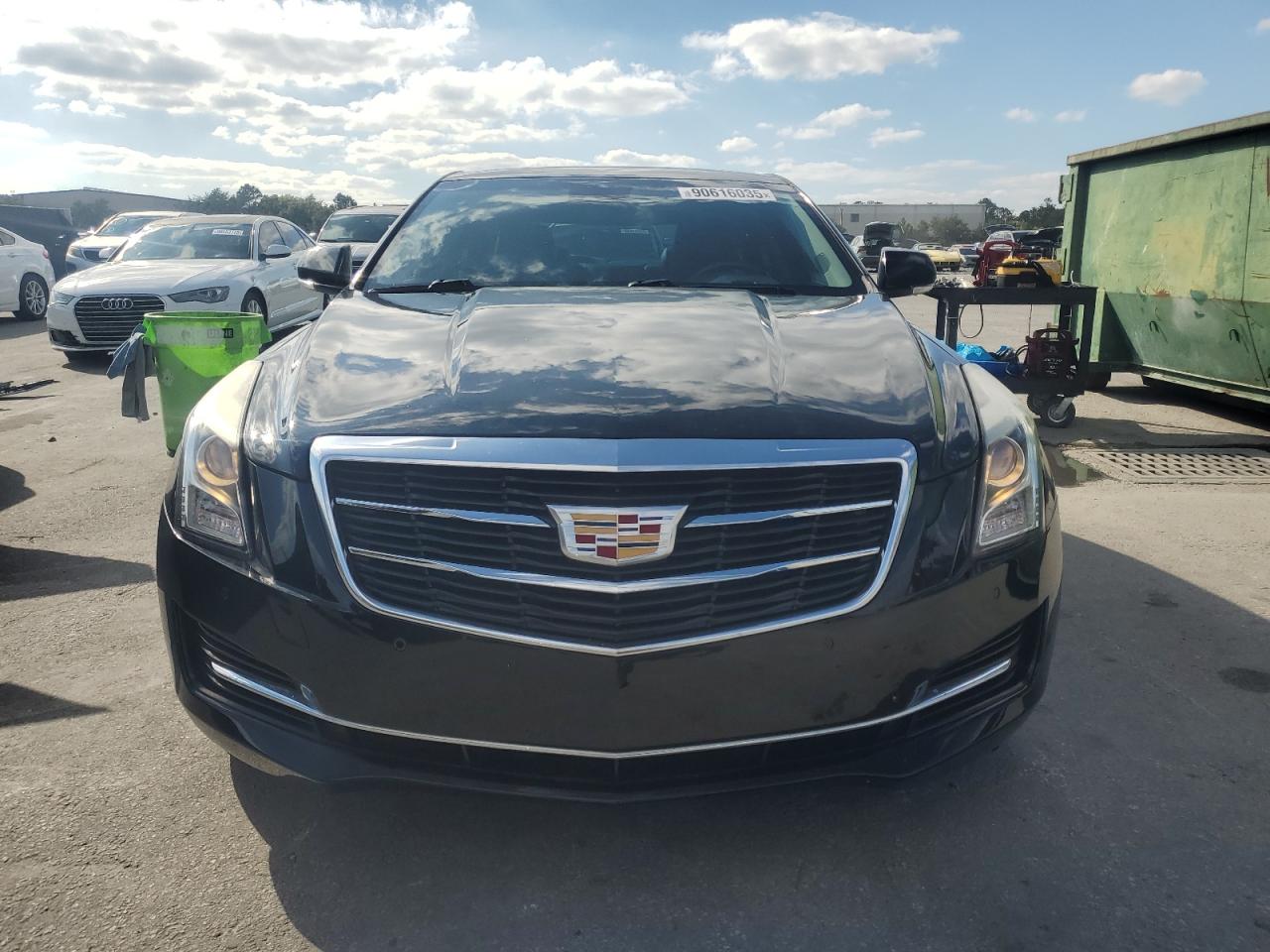 2018 Cadillac Ats Luxury Черный vin: 1G6AB5SX3J0104833