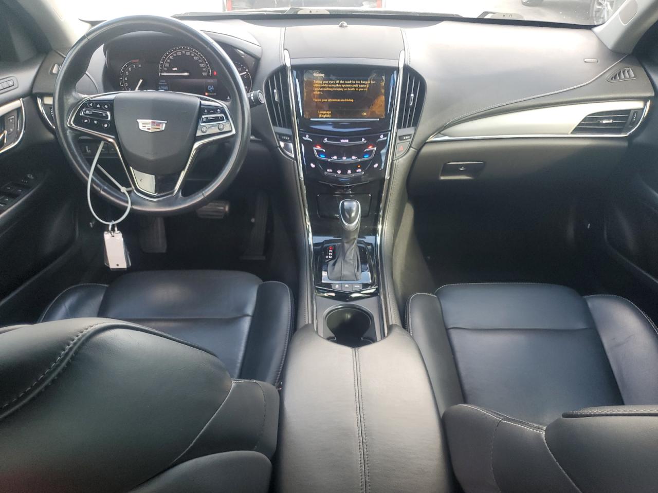2018 Cadillac Ats Luxury Черный vin: 1G6AB5SX3J0104833