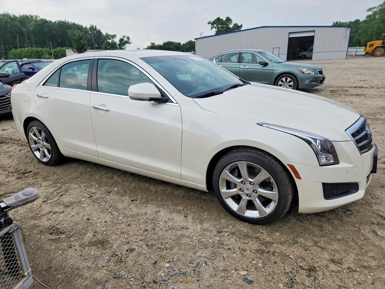 2013 Cadillac Ats Luxury Черный vin: 1G6AB5SX4D0130538
