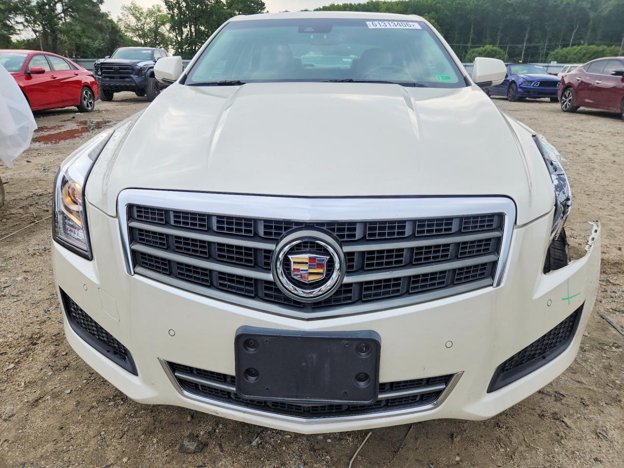 2013 Cadillac Ats Luxury Черный vin: 1G6AB5SX4D0130538