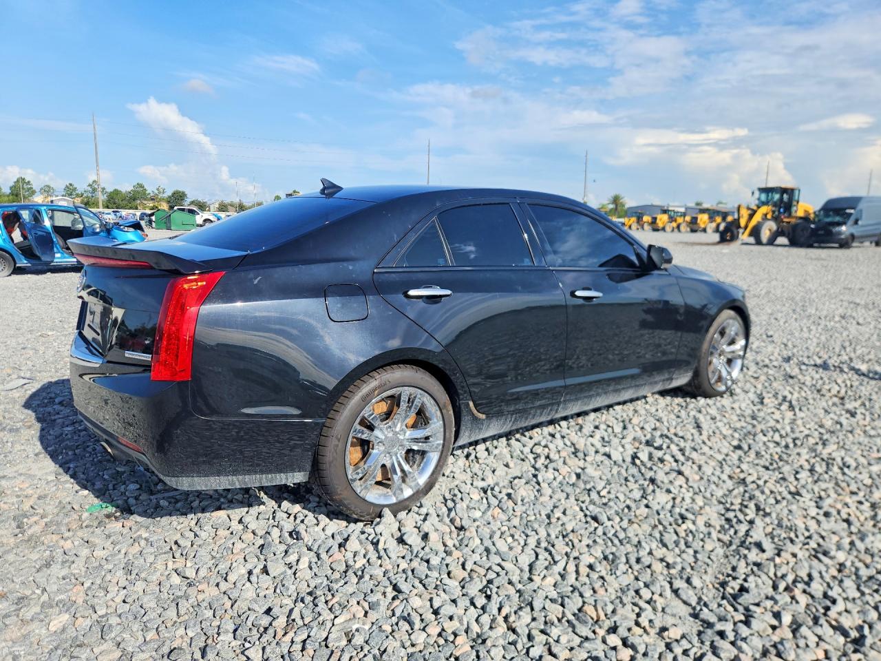 2014 Cadillac Ats Luxury Black vin: 1G6AB5SX6E0171500