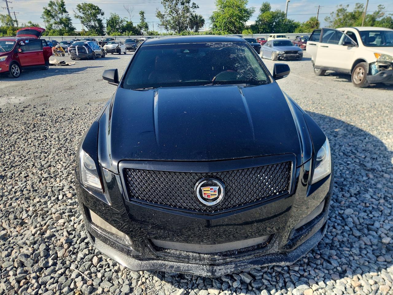 2014 Cadillac Ats Luxury Black vin: 1G6AB5SX6E0171500