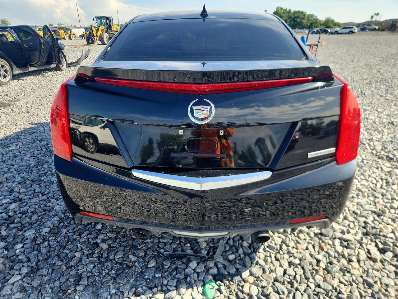 2014 Cadillac Ats Luxury Black vin: 1G6AB5SX6E0171500