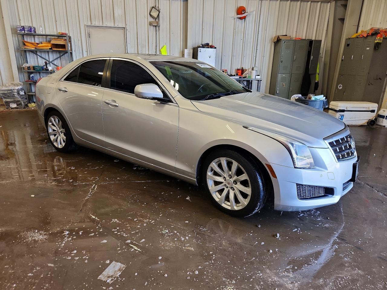 2013 Cadillac Ats Luxury Silver vin: 1G6AB5SX7D0131666