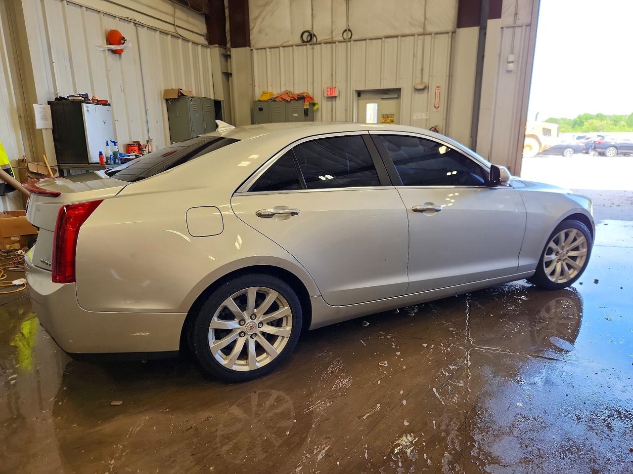 2013 Cadillac Ats Luxury Silver vin: 1G6AB5SX7D0131666