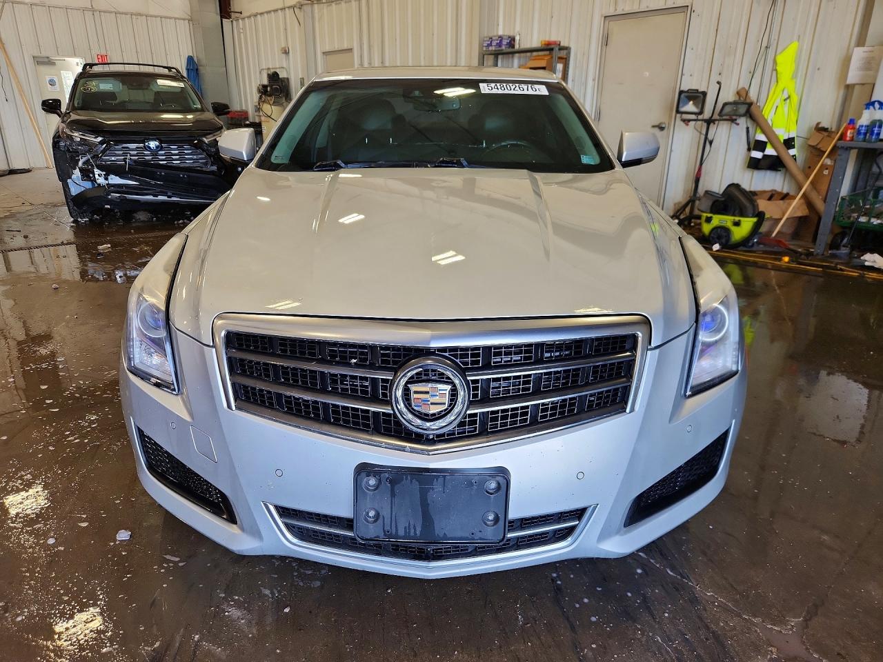 2013 Cadillac Ats Luxury Silver vin: 1G6AB5SX7D0131666