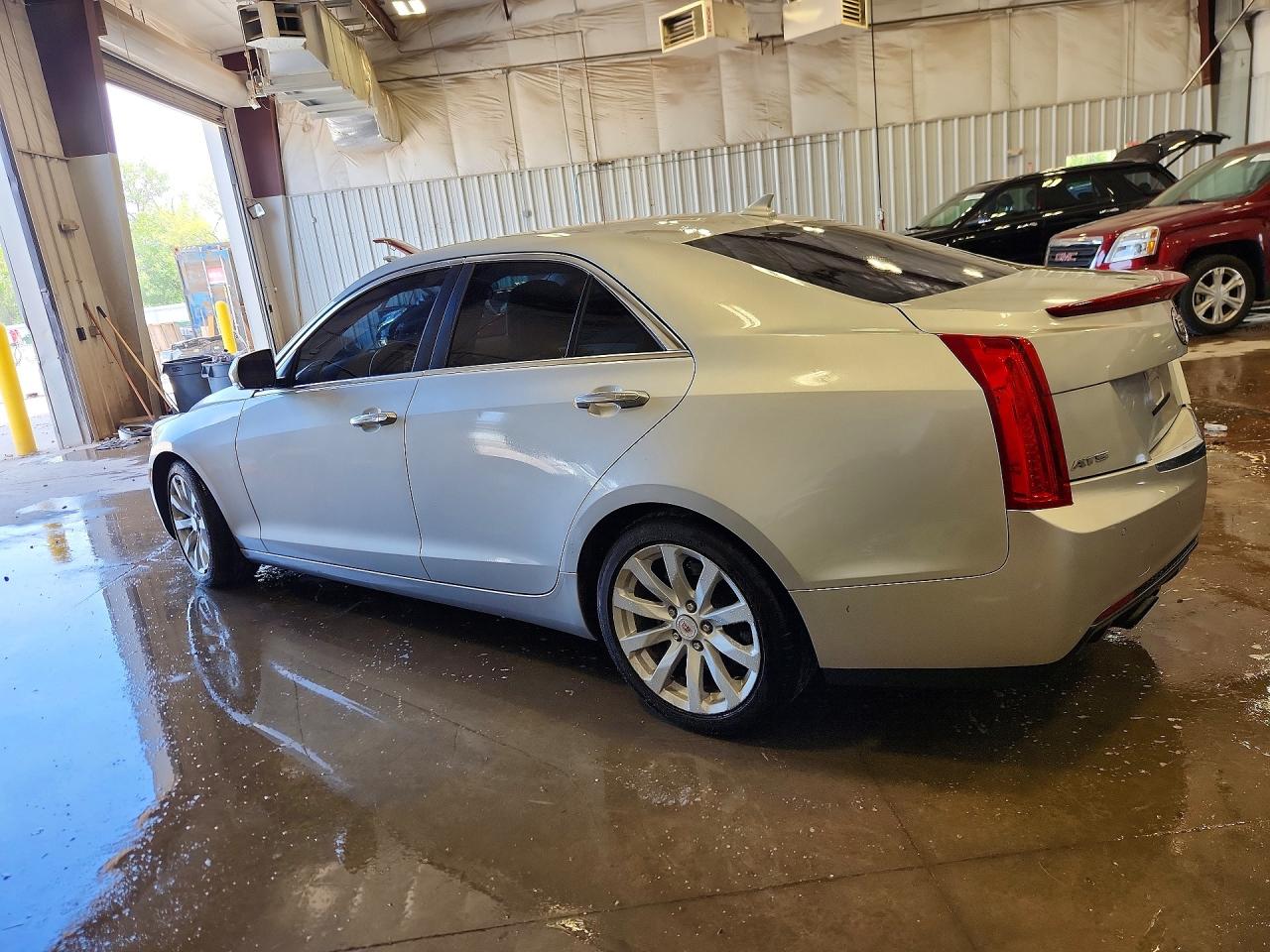 2013 Cadillac Ats Luxury Silver vin: 1G6AB5SX7D0131666
