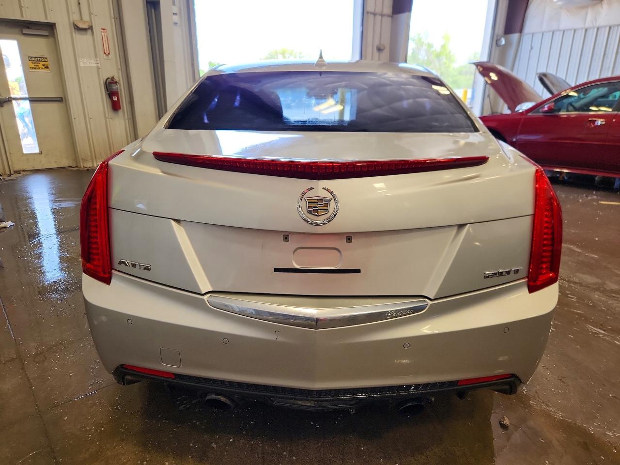 2013 Cadillac Ats Luxury Silver vin: 1G6AB5SX7D0131666