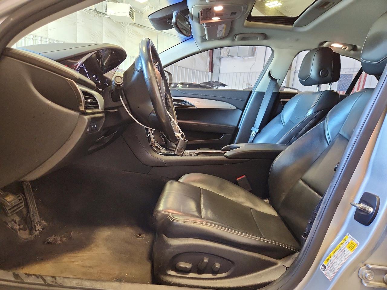 2013 Cadillac Ats Luxury Silver vin: 1G6AB5SX7D0131666