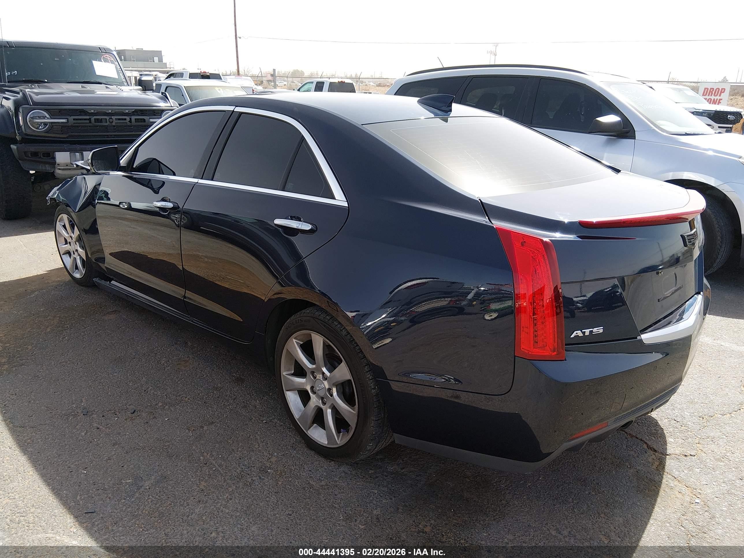 2015 Cadillac Ats Luxury Blue vin: 1G6AB5SX7F0130441