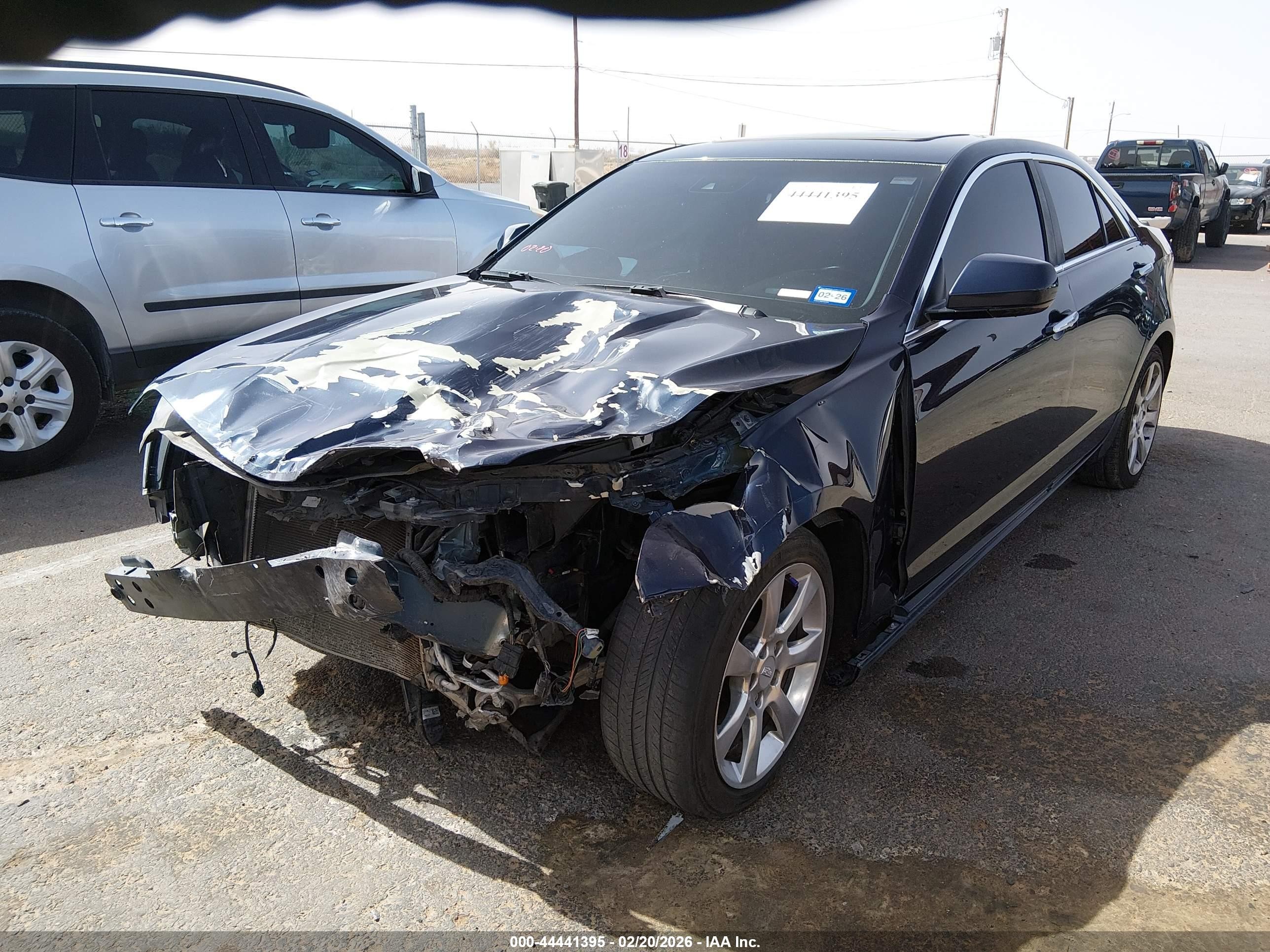 2015 Cadillac Ats Luxury Blue vin: 1G6AB5SX7F0130441