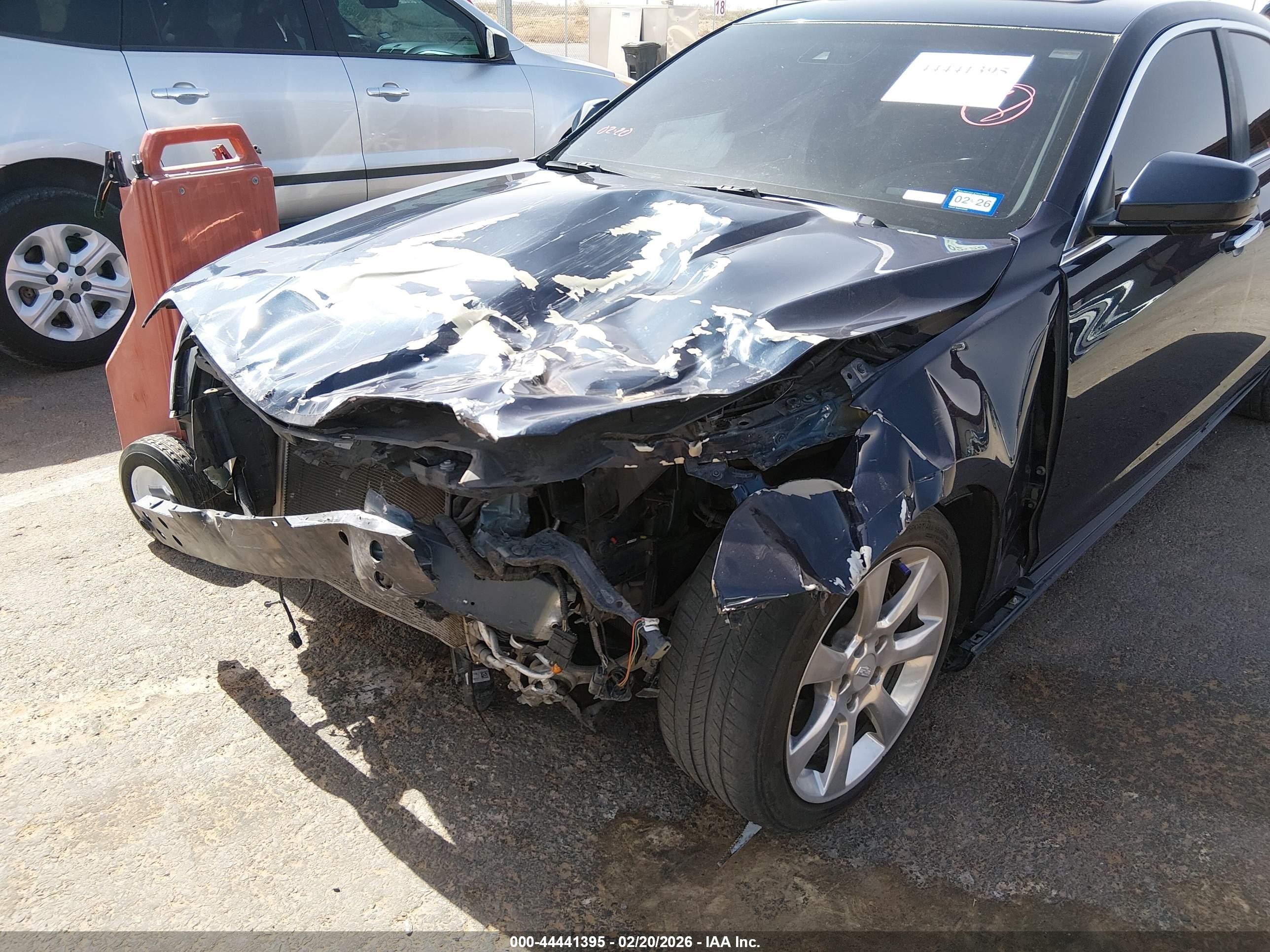 2015 Cadillac Ats Luxury Blue vin: 1G6AB5SX7F0130441