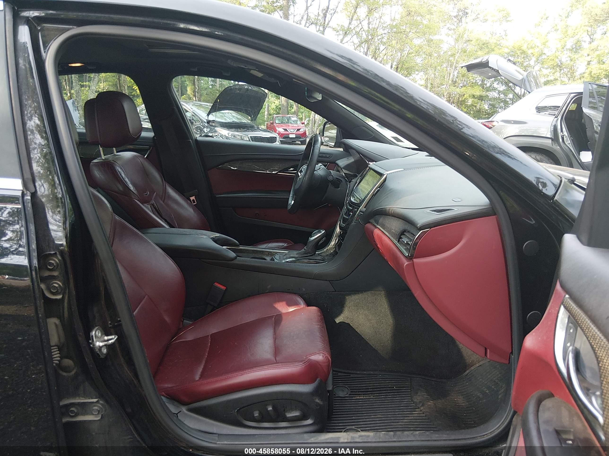 2014 Cadillac Ats Luxury Black vin: 1G6AB5SX9E0146946