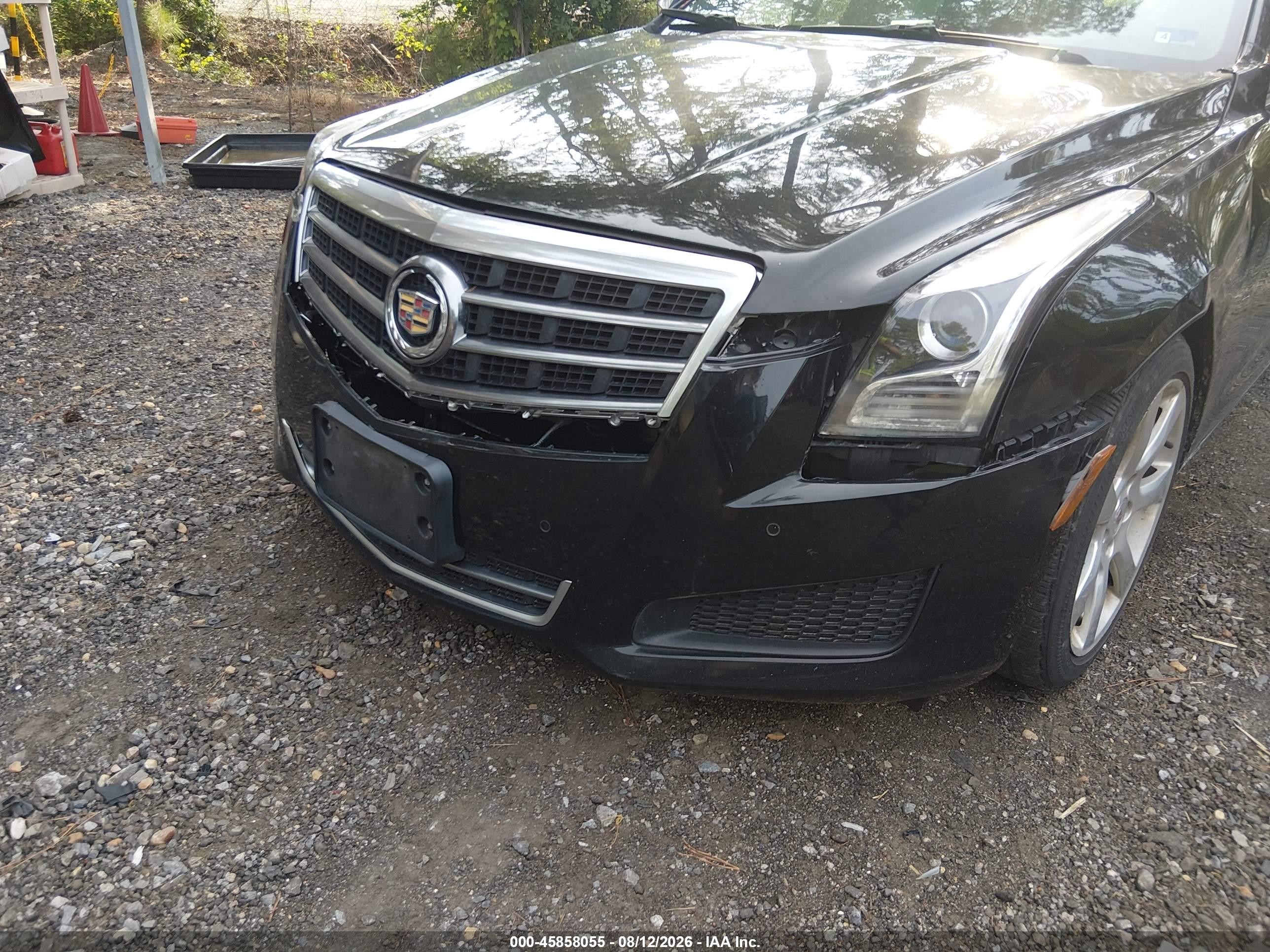 2014 Cadillac Ats Luxury Black vin: 1G6AB5SX9E0146946