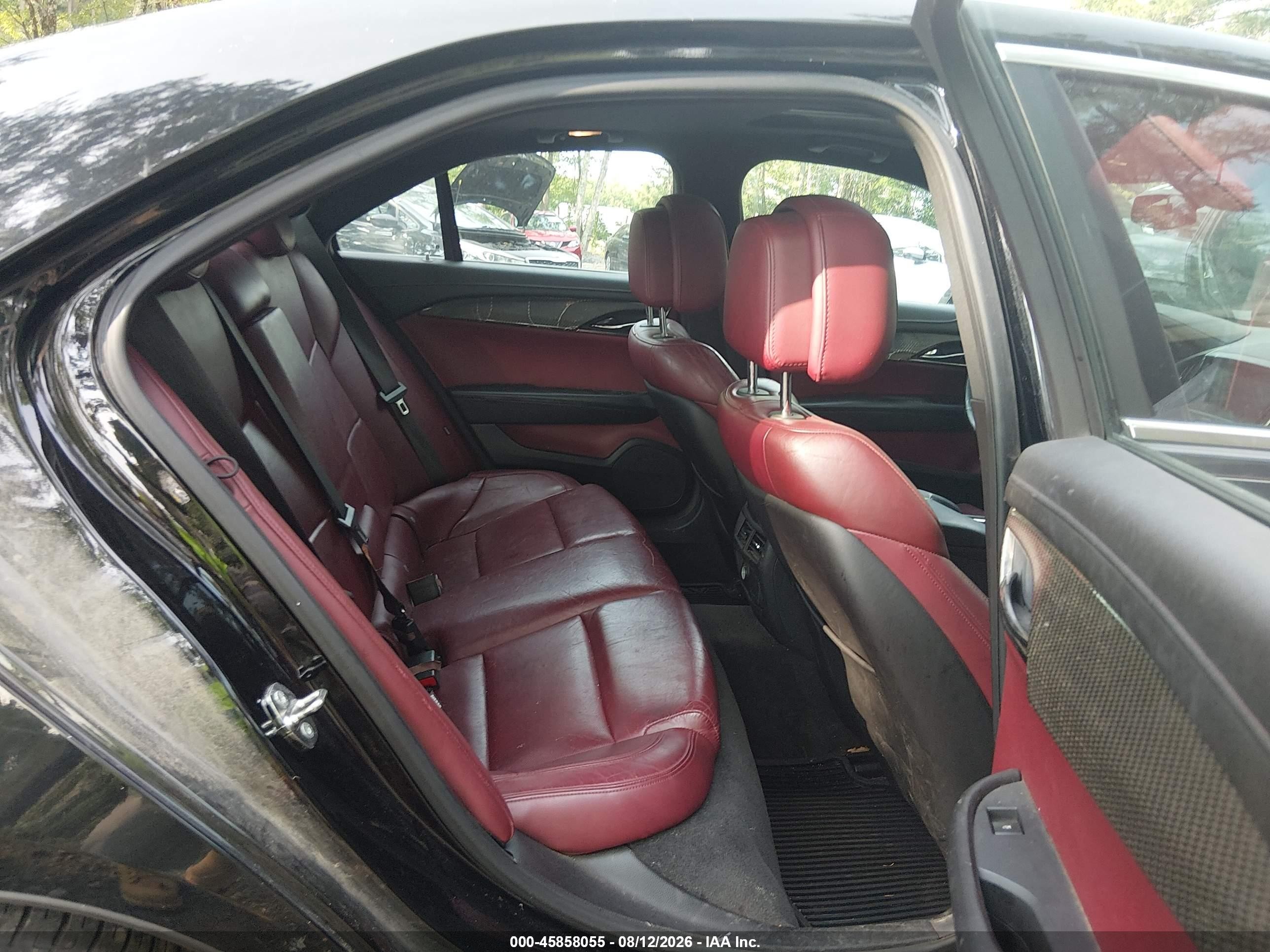 2014 Cadillac Ats Luxury Black vin: 1G6AB5SX9E0146946