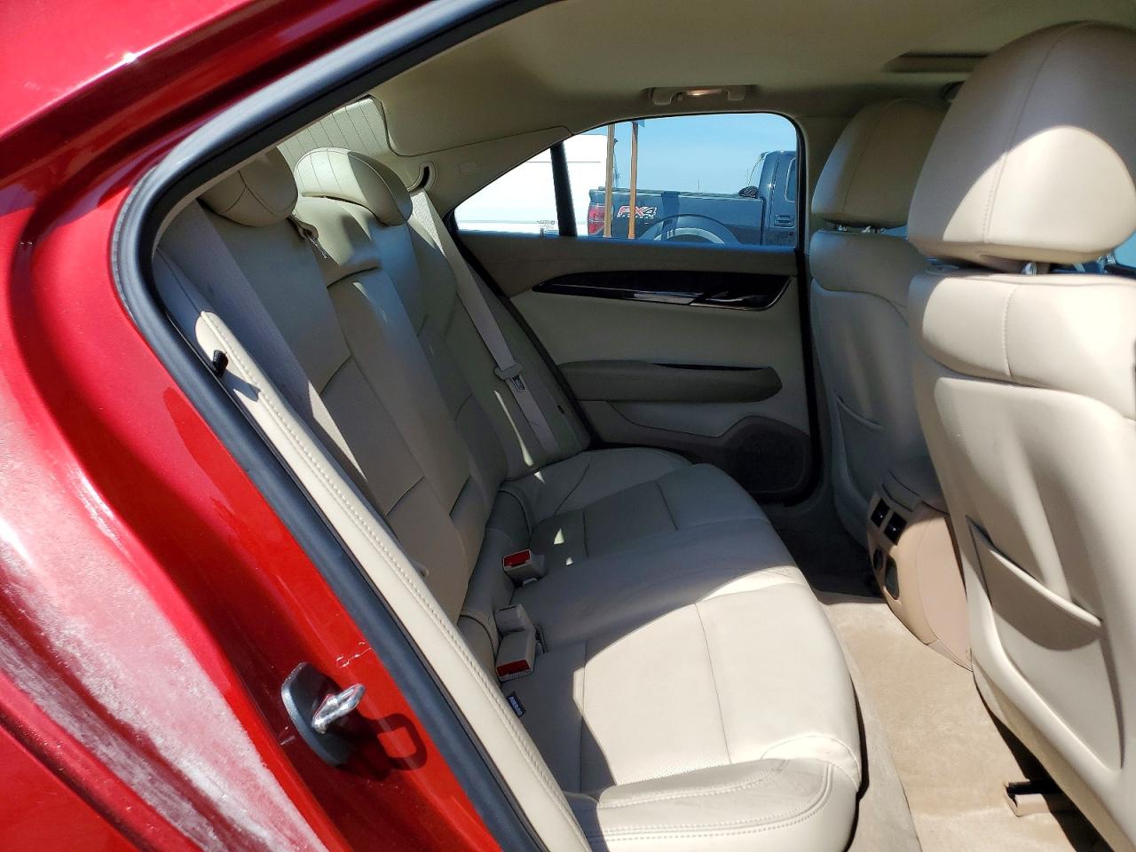 2015 Cadillac Ats Luxury Red vin: 1G6AB5SXXF0105968