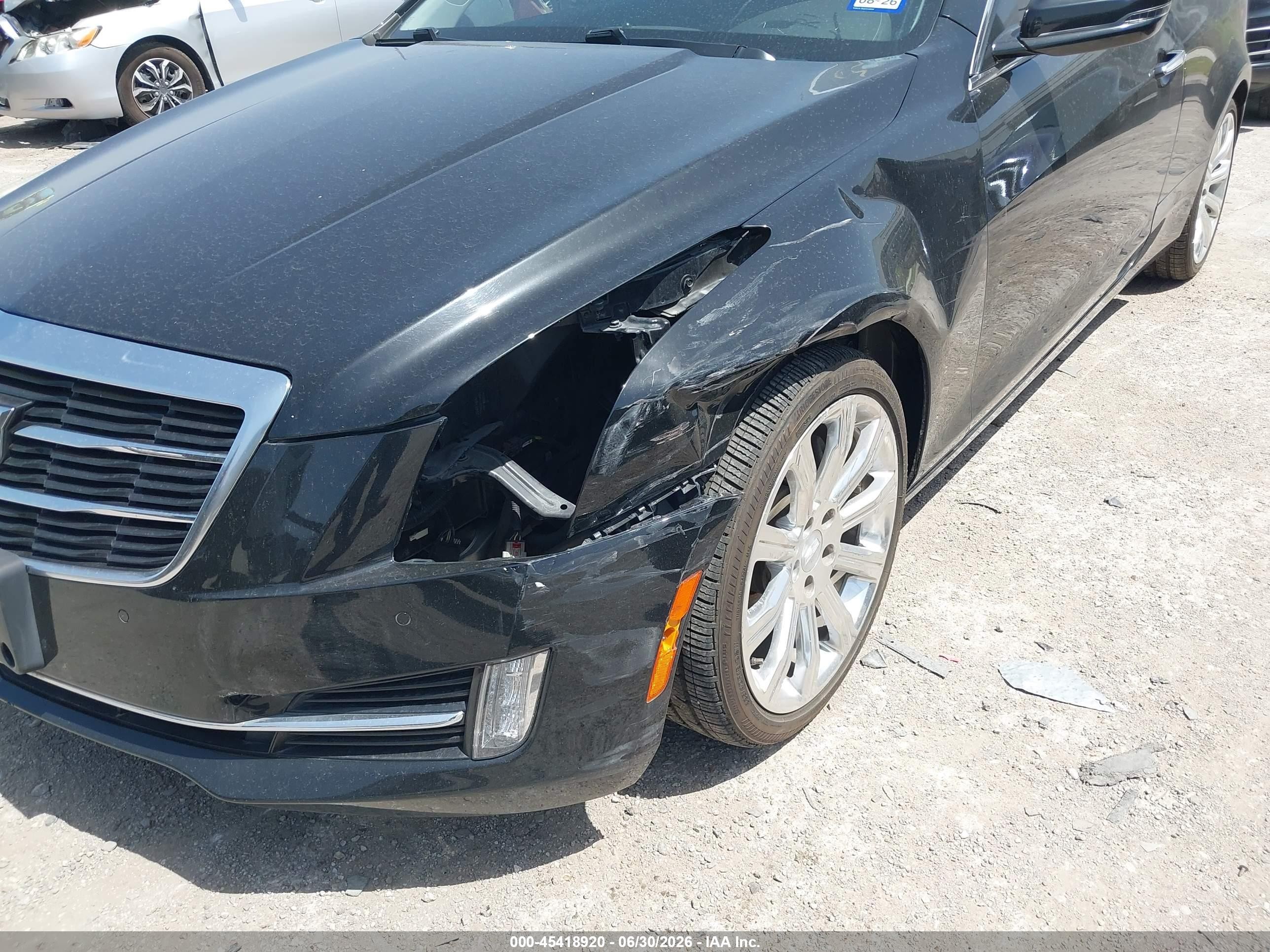 2015 Cadillac Ats Performance Black vin: 1G6AC1R37F0114359