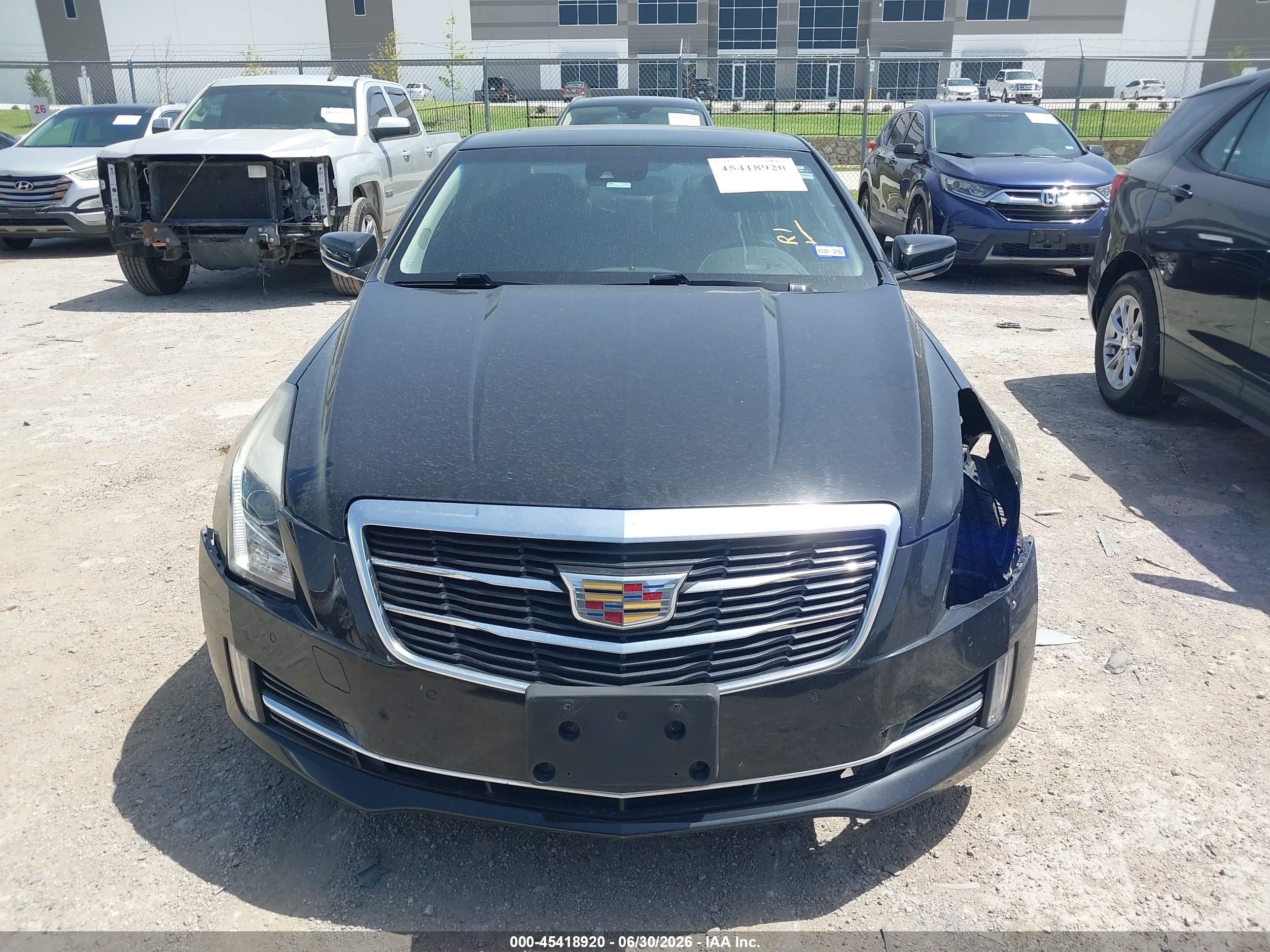 2015 Cadillac Ats Performance Black vin: 1G6AC1R37F0114359