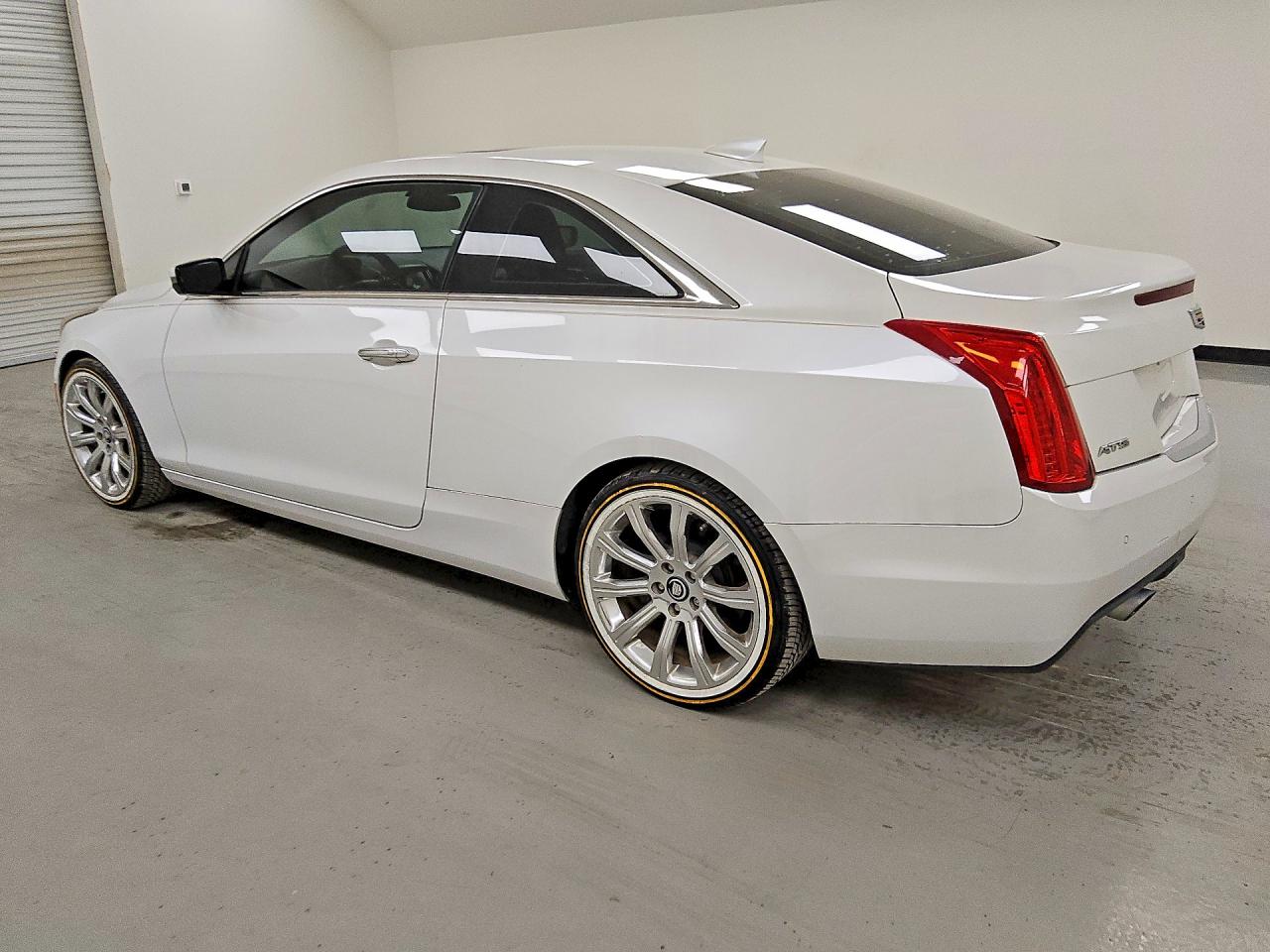 2015 Cadillac Ats Performance White vin: 1G6AC1R37F0125703