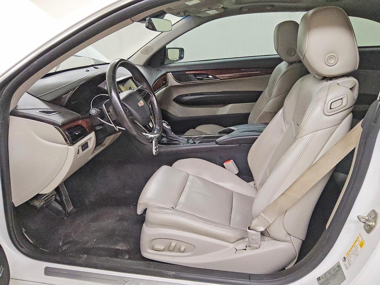 2015 Cadillac Ats Performance White vin: 1G6AC1R37F0125703