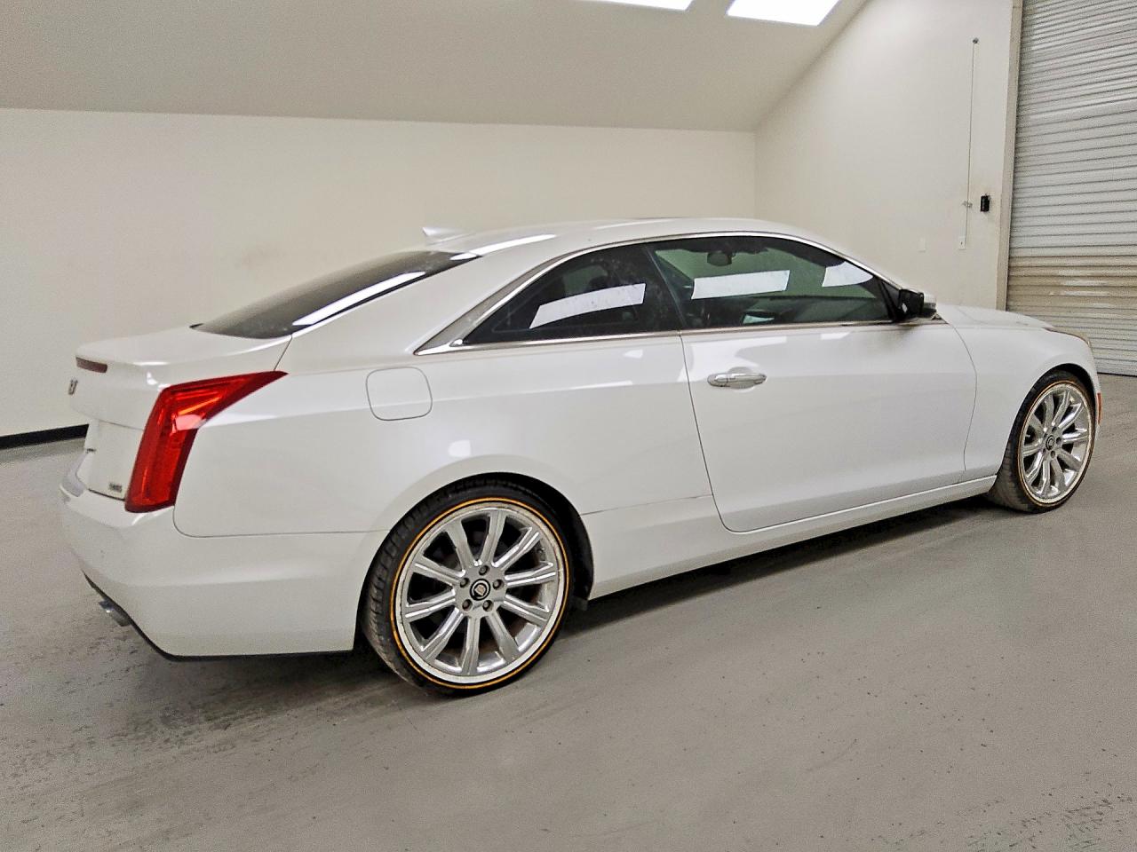 2015 Cadillac Ats Performance White vin: 1G6AC1R37F0125703