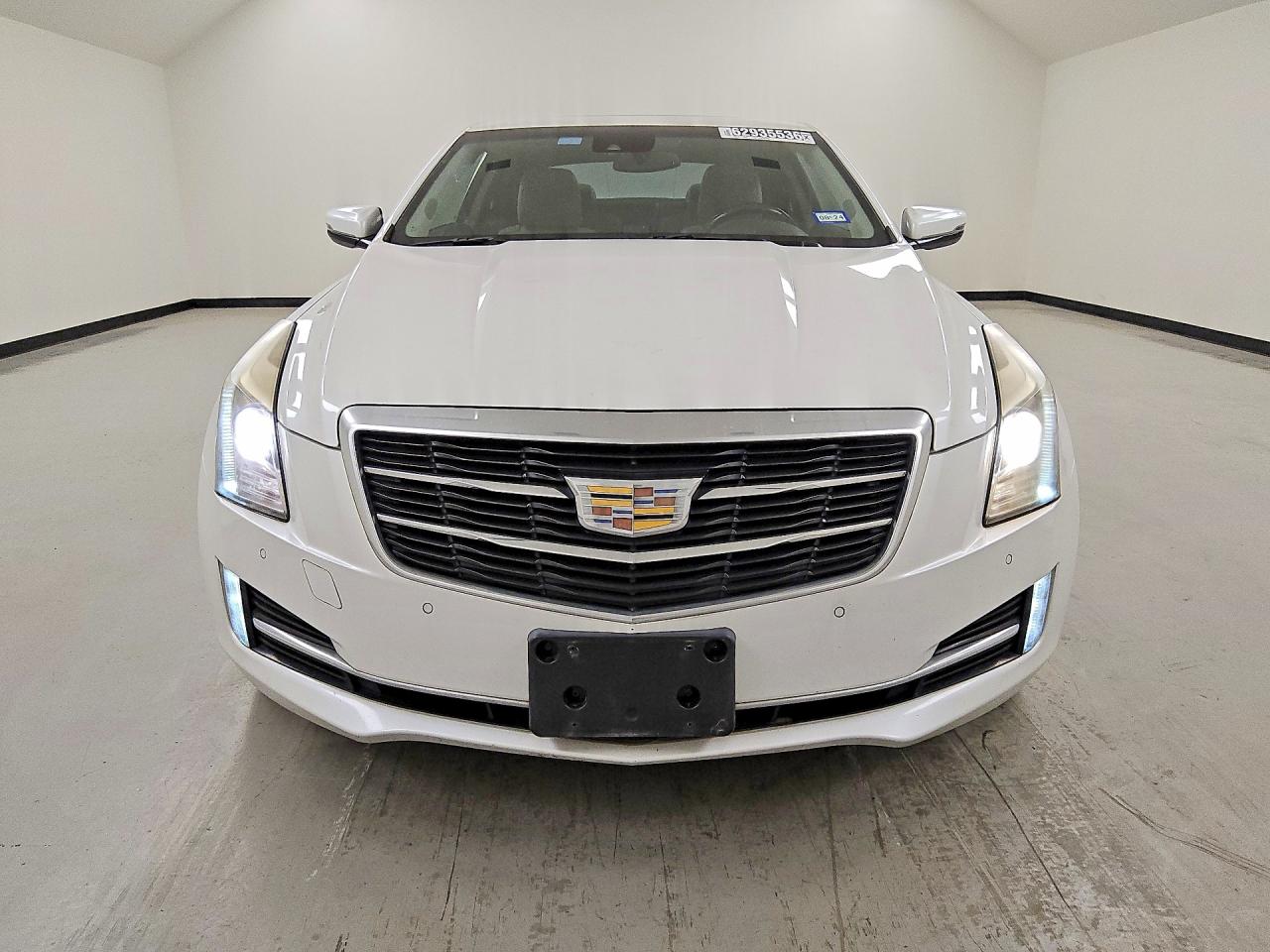 2015 Cadillac Ats Performance White vin: 1G6AC1R37F0125703