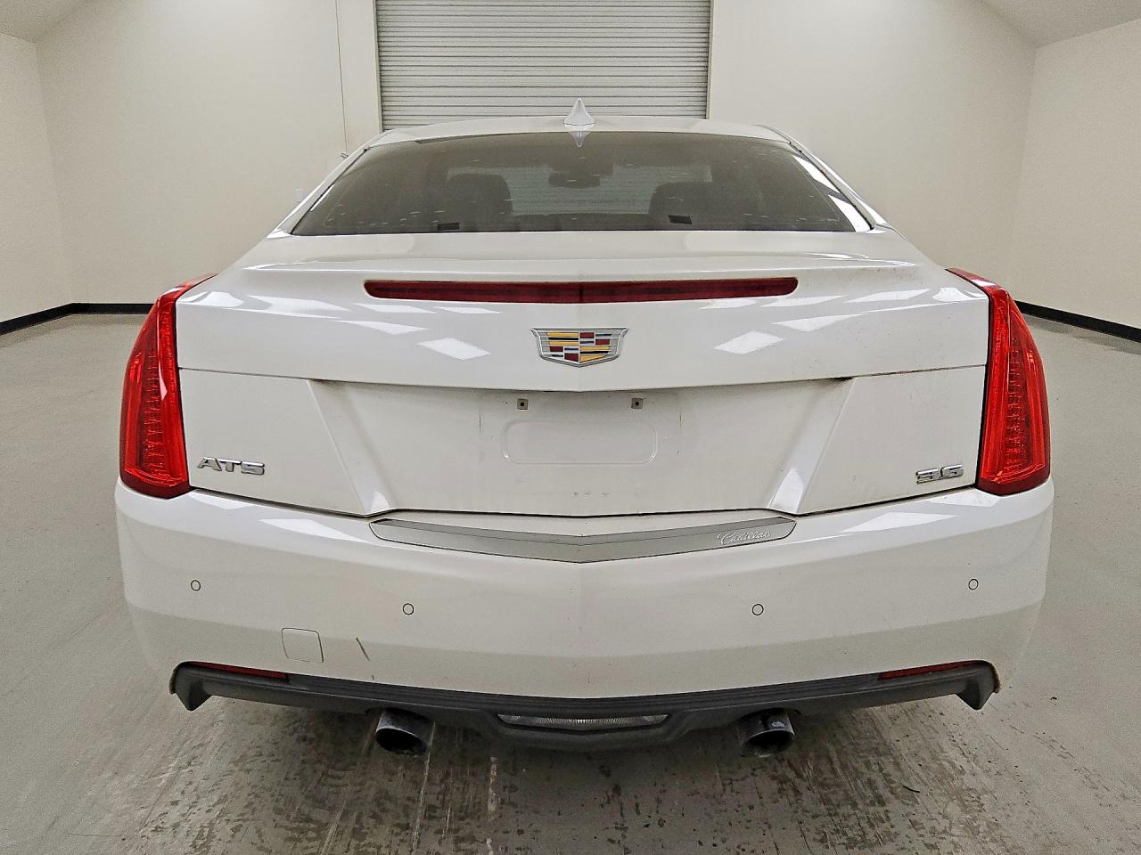 2015 Cadillac Ats Performance White vin: 1G6AC1R37F0125703