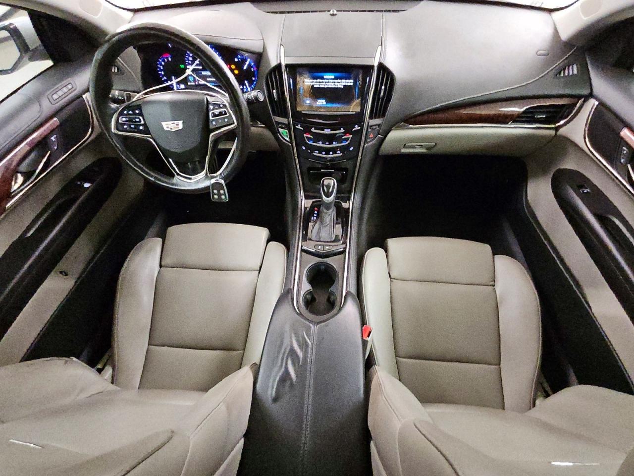 2015 Cadillac Ats Performance White vin: 1G6AC1R37F0125703