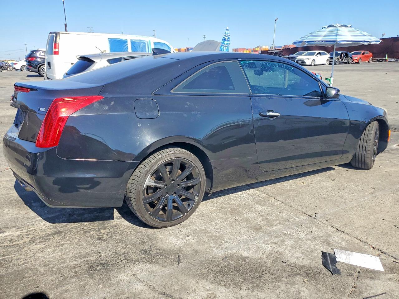 2018 Cadillac Ats Premium Luxury Black vin: 1G6AC1RS8J0169466