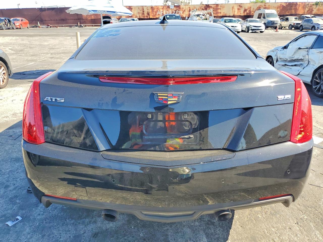 2018 Cadillac Ats Premium Luxury Black vin: 1G6AC1RS8J0169466