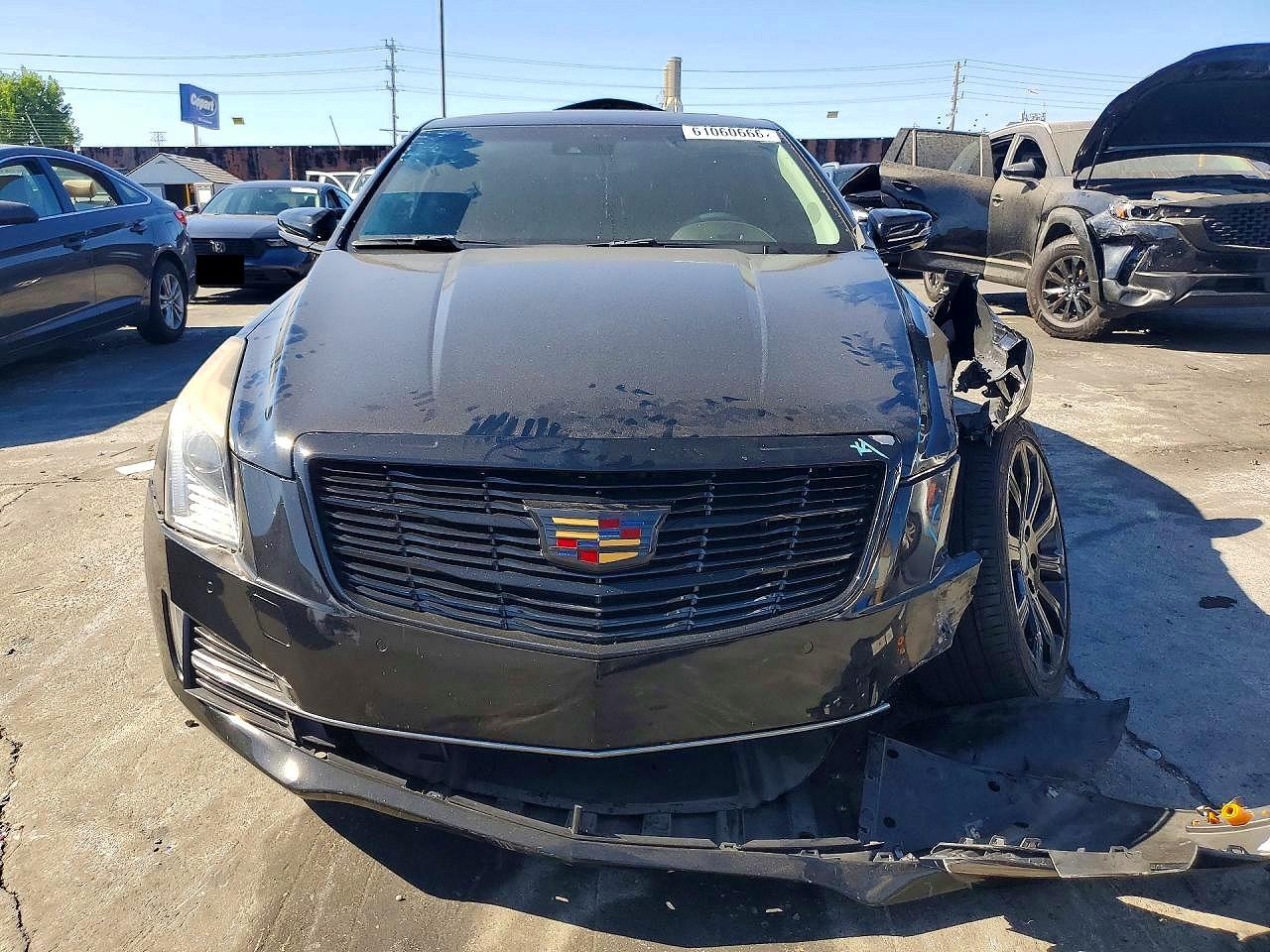 2018 Cadillac Ats Premium Luxury Black vin: 1G6AC1RS8J0169466