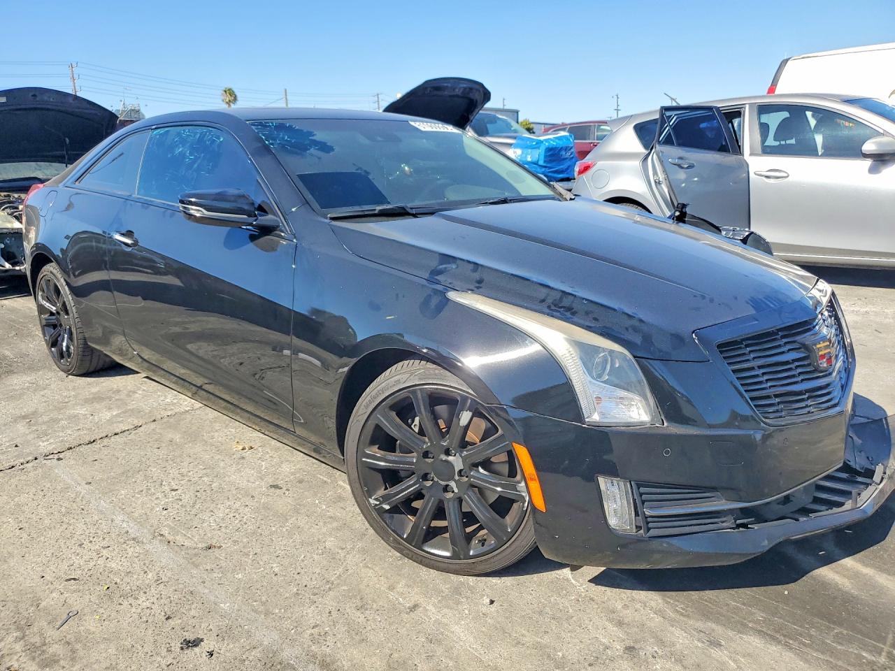 2018 Cadillac Ats Premium Luxury Black vin: 1G6AC1RS8J0169466