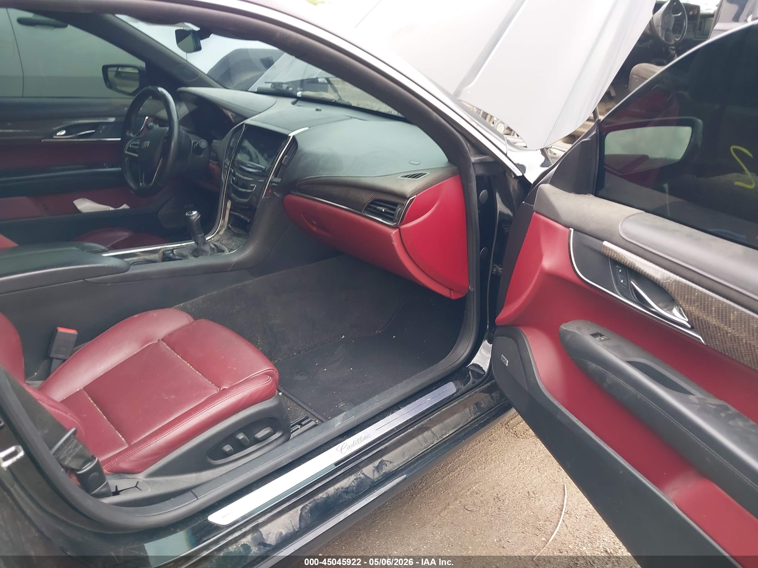 2015 Cadillac Ats Performance Black vin: 1G6AC1RX2F0102333
