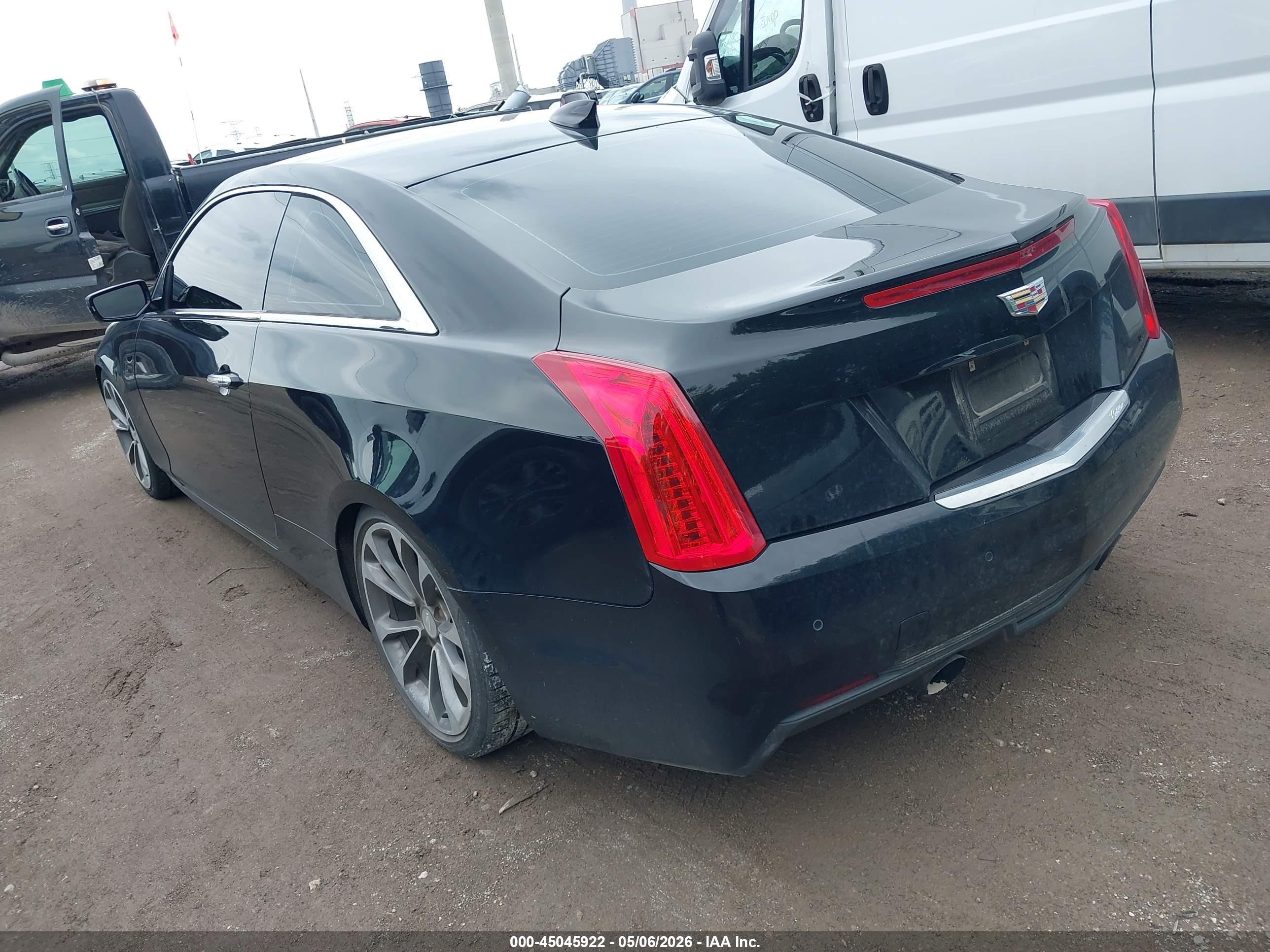 2015 Cadillac Ats Performance Black vin: 1G6AC1RX2F0102333