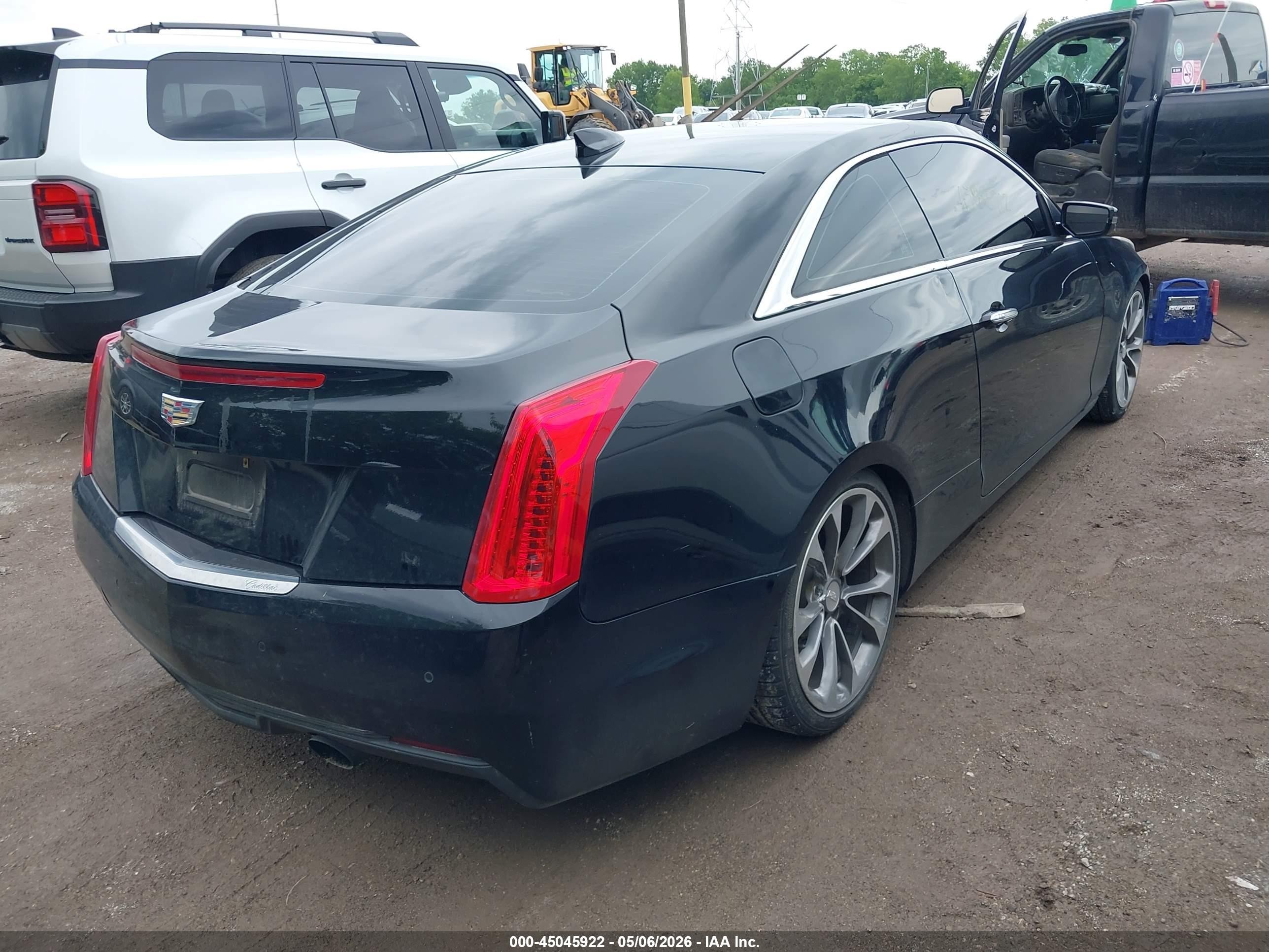2015 Cadillac Ats Performance Black vin: 1G6AC1RX2F0102333