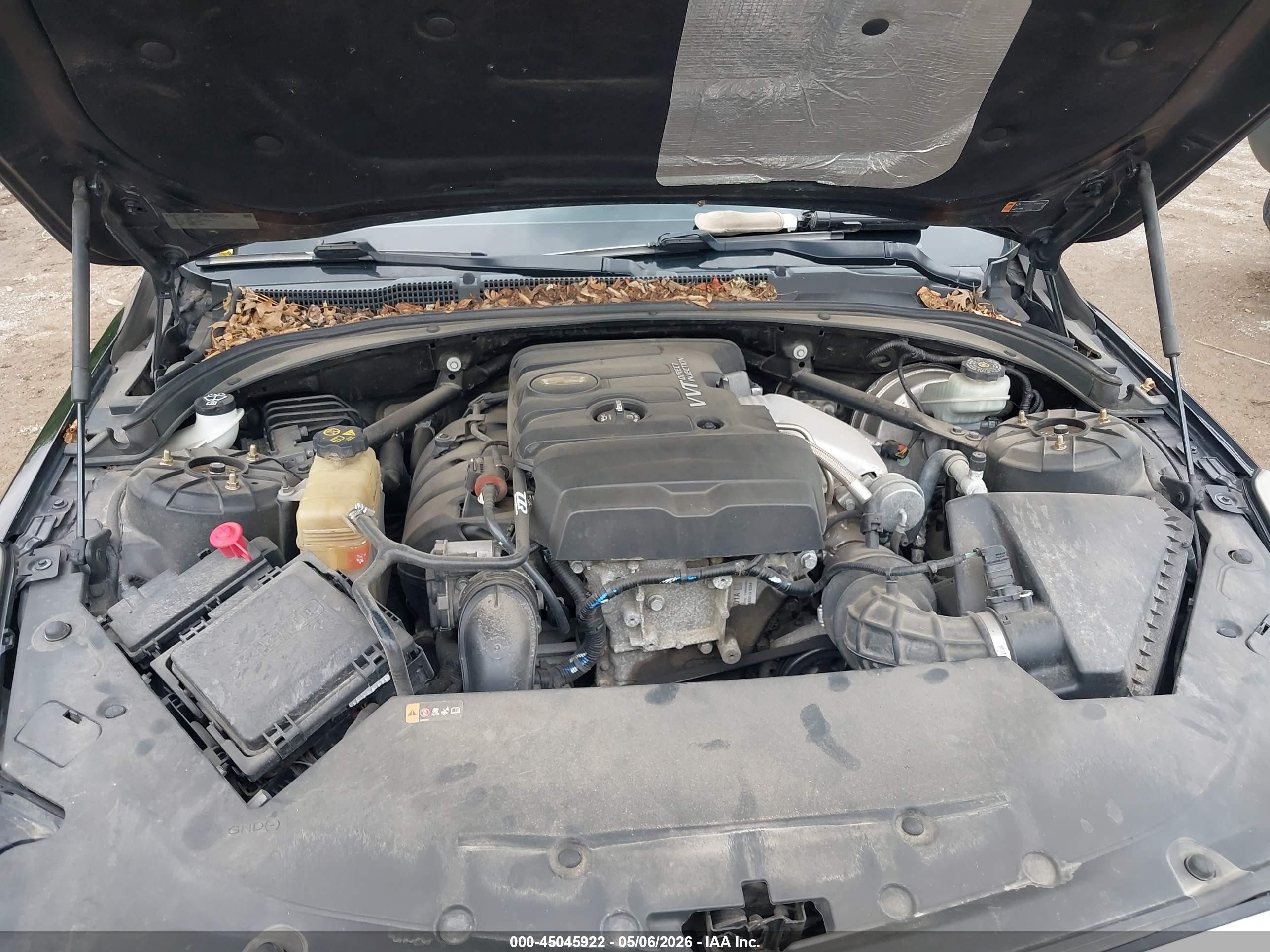 2015 Cadillac Ats Performance Black vin: 1G6AC1RX2F0102333