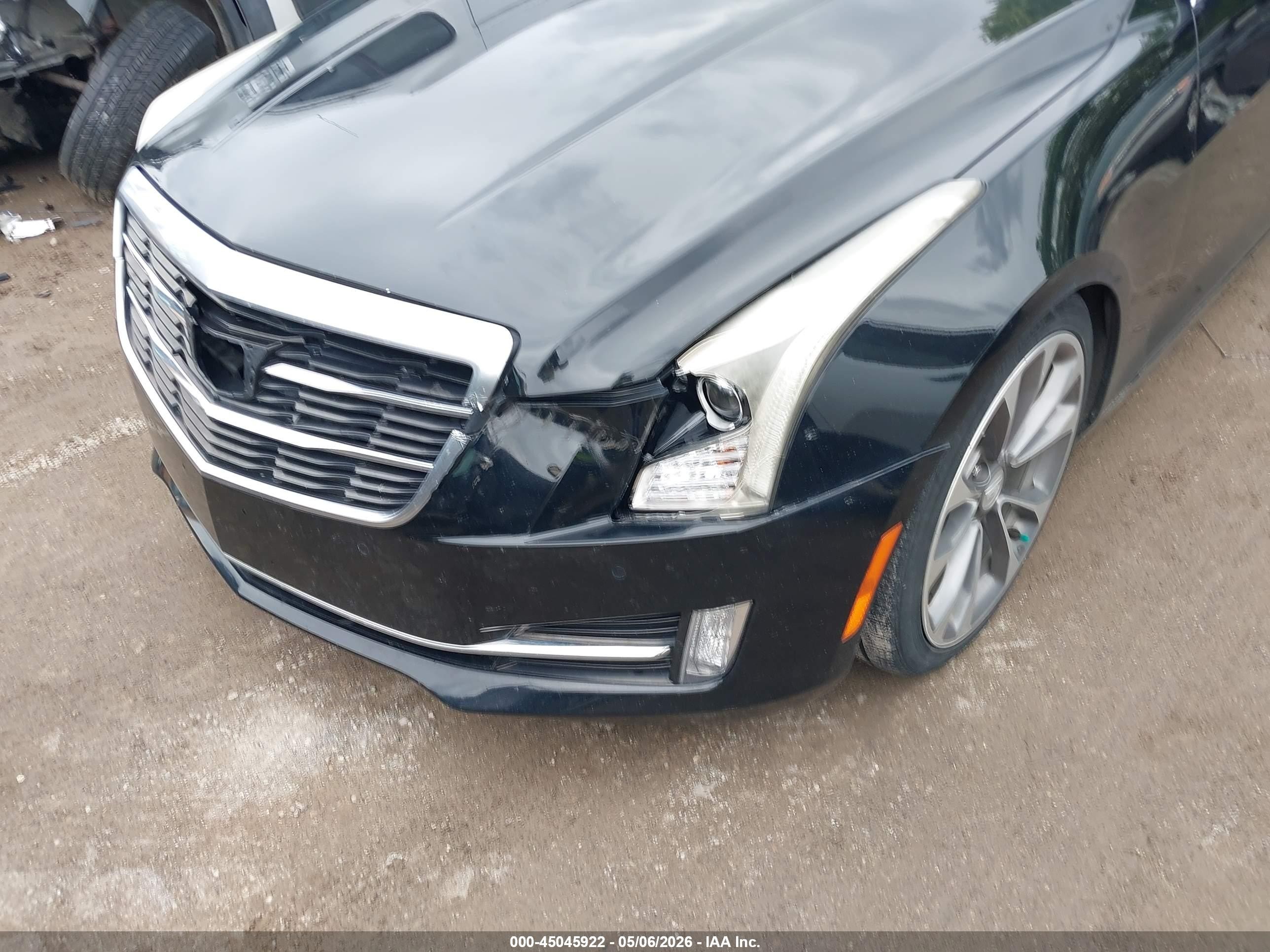 2015 Cadillac Ats Performance Black vin: 1G6AC1RX2F0102333