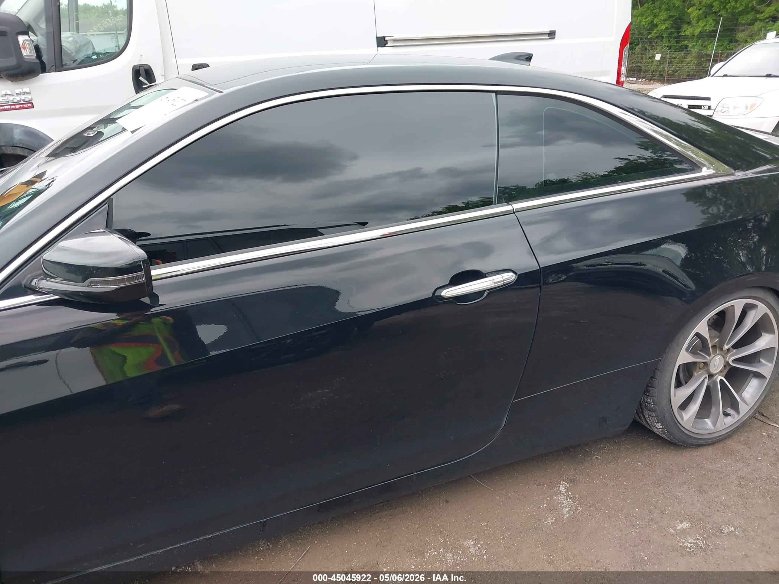 2015 Cadillac Ats Performance Black vin: 1G6AC1RX2F0102333