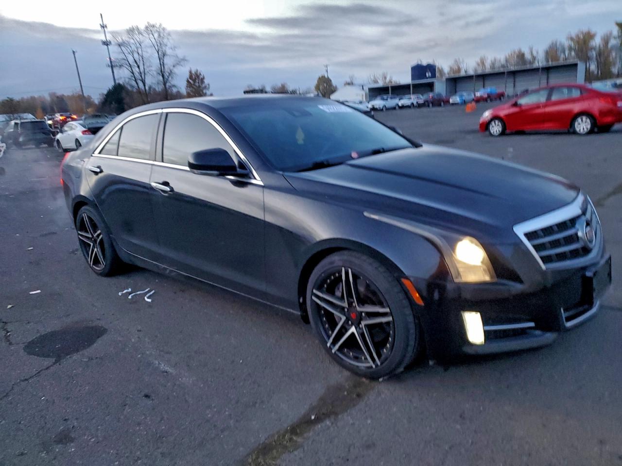 2013 Cadillac Ats Performance Black vin: 1G6AC5S30D0137013