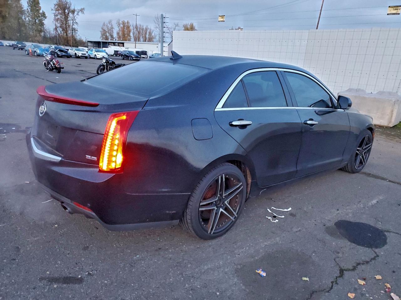 2013 Cadillac Ats Performance Black vin: 1G6AC5S30D0137013