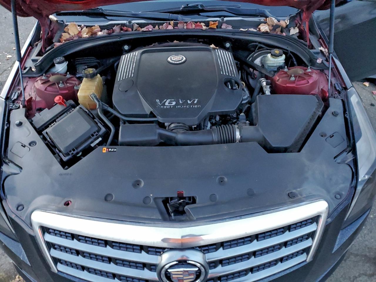 2013 Cadillac Ats Performance Black vin: 1G6AC5S30D0137013