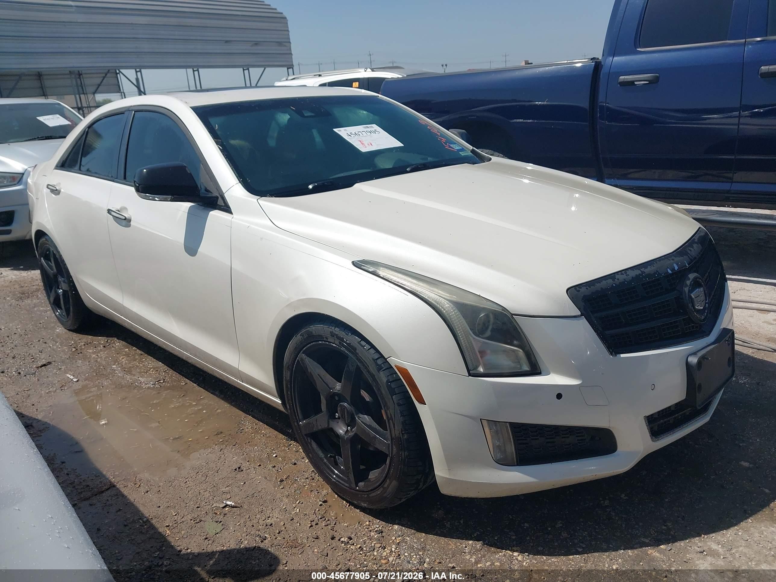 2013 Cadillac Ats Performance Beige vin: 1G6AC5S30D0154409